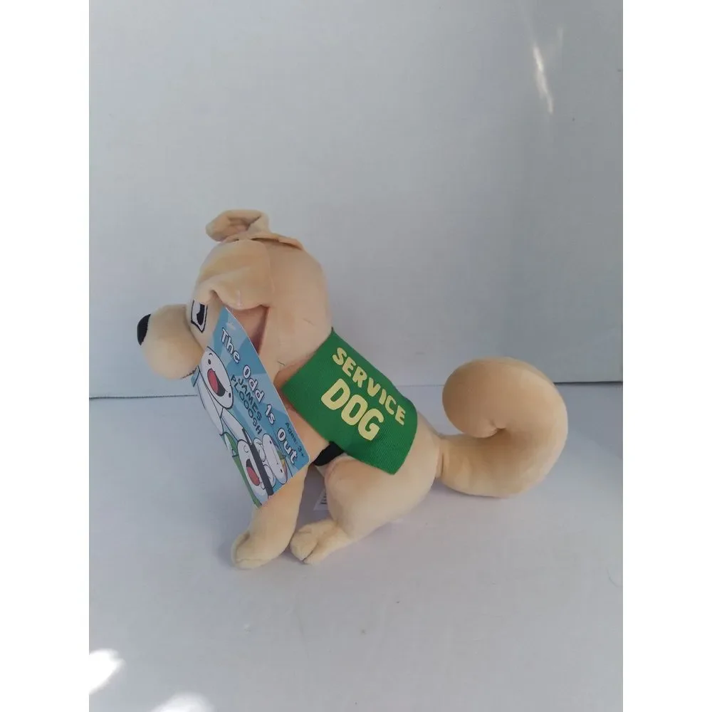 Adorable Service Dog‎ Plush Toy with Tag - Educational Children's Stuffed Animal